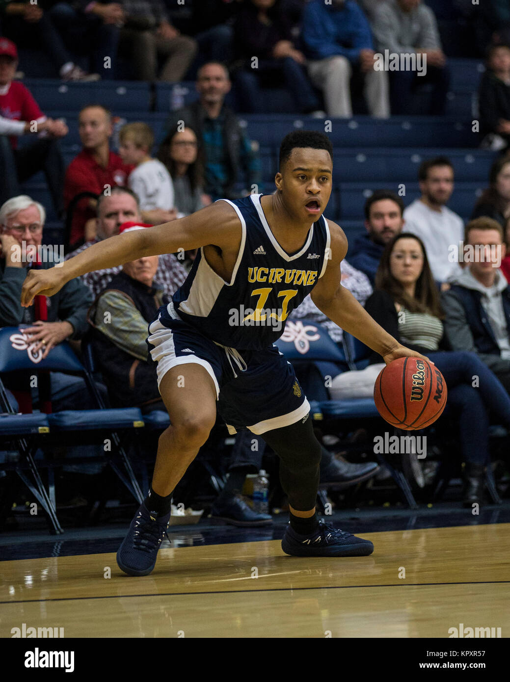 McKeon Pavilion Moraga Calif, USA. 16th Dec, 2017. U.S.A. UC Irvine