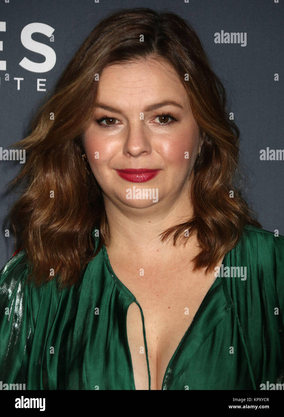 New York City, New York, USA. 17th Dec, 2017. Actress AMBER TAMBLYN