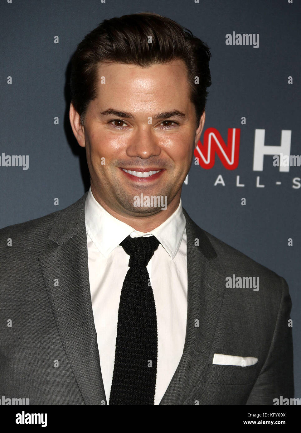 New York City, New York, USA. 17th Dec, 2017. Actor ANDREW RANNELLS ...