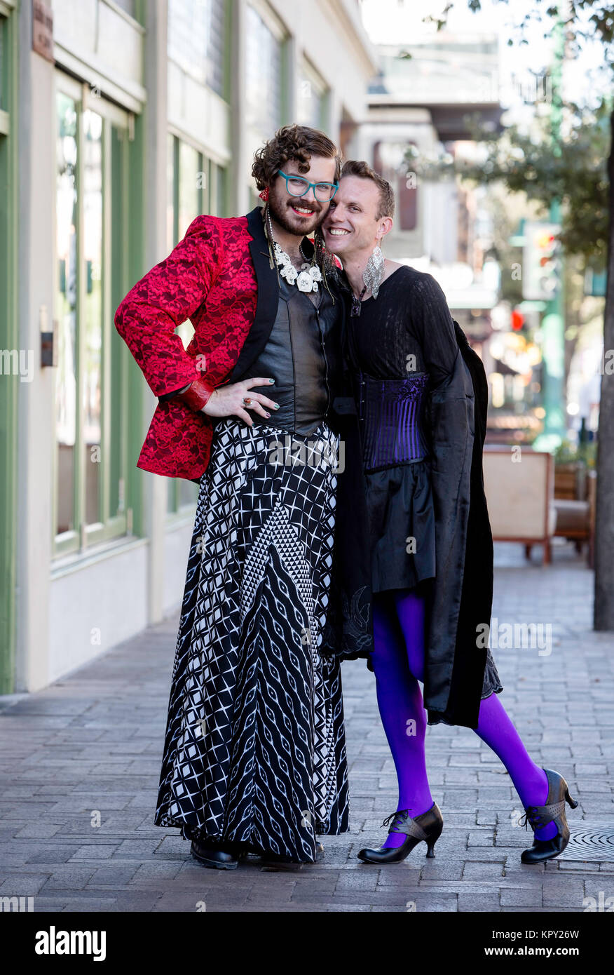Gender nonconforming couple hi-res stock photography and images - Alamy