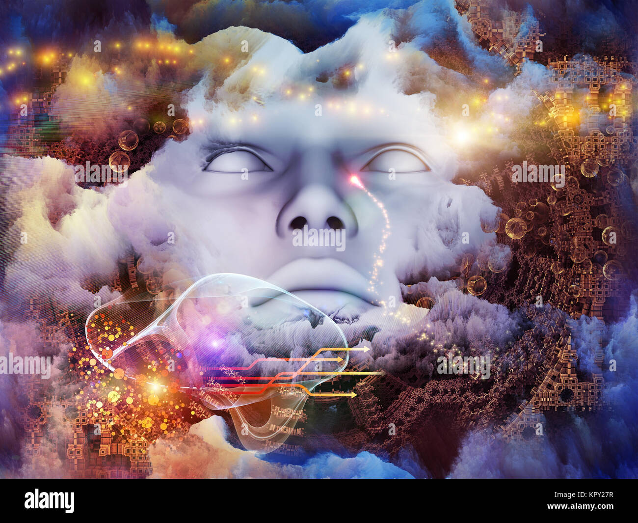 Mind Over Matter Stock Photo Alamy