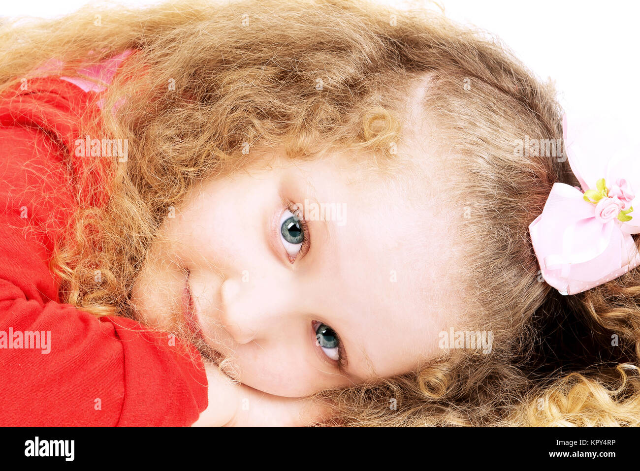 Beautiful young girl Stock Photo