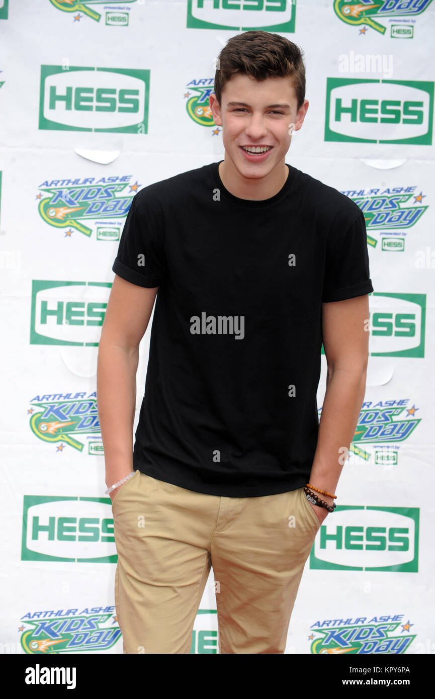 NEW YORK, NY - AUGUST 23: Sean Mendez attends Arthur Ashe kids day on ...