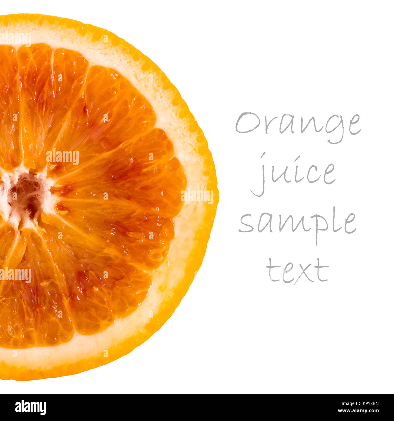 Photo of navel orange half hi-res stock photography and images - Alamy