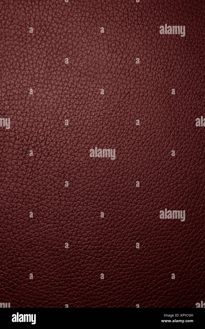 Natural brown leather background for the design. Stock Photo