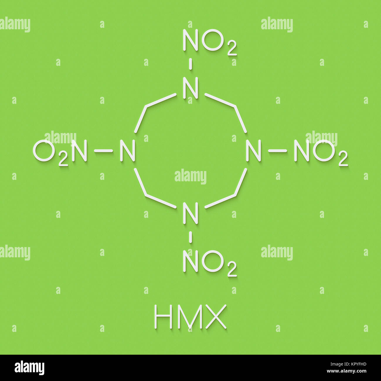 Hmx molecule hi-res stock photography and images - Alamy