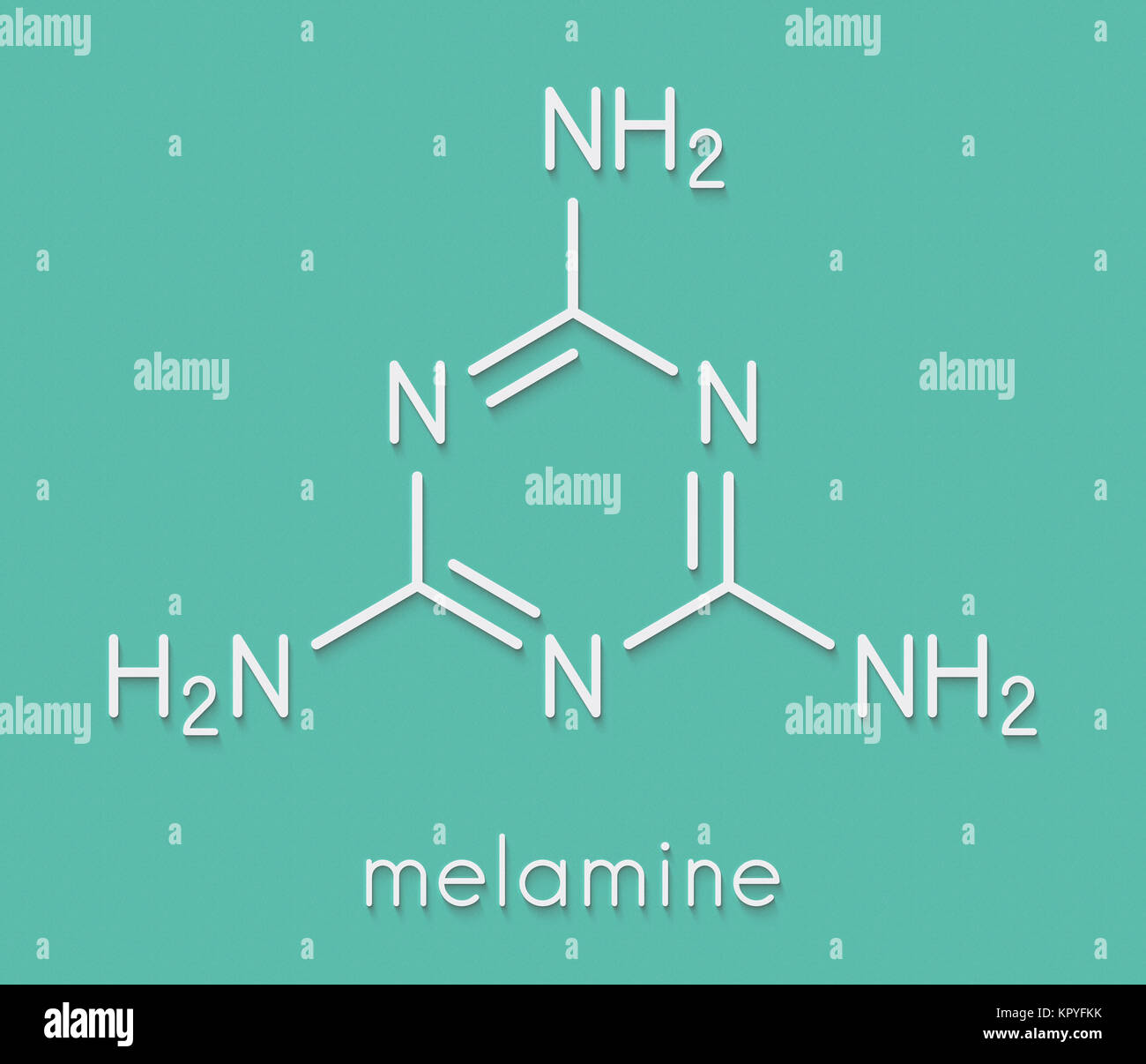Melamine molecule hires stock photography and images Alamy