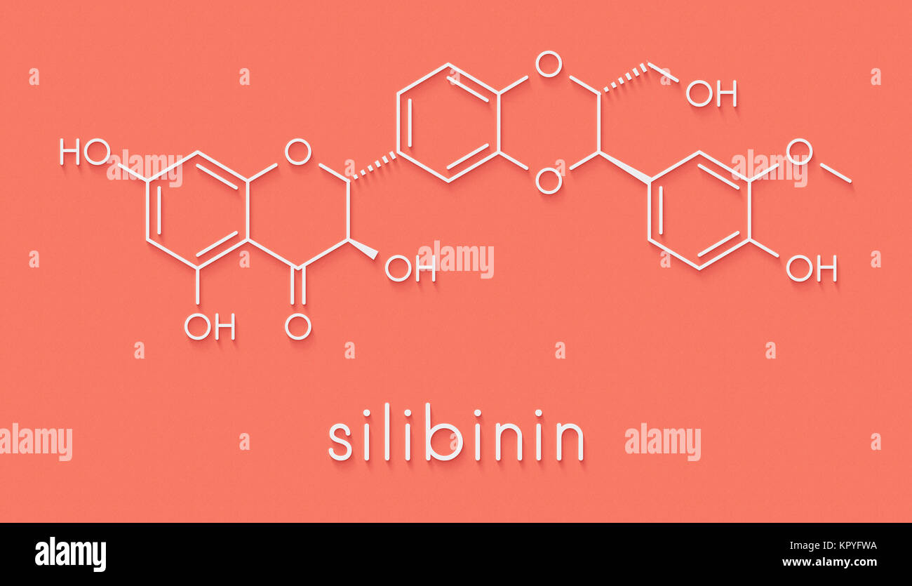 Silibinin molecular hires stock photography and images Alamy