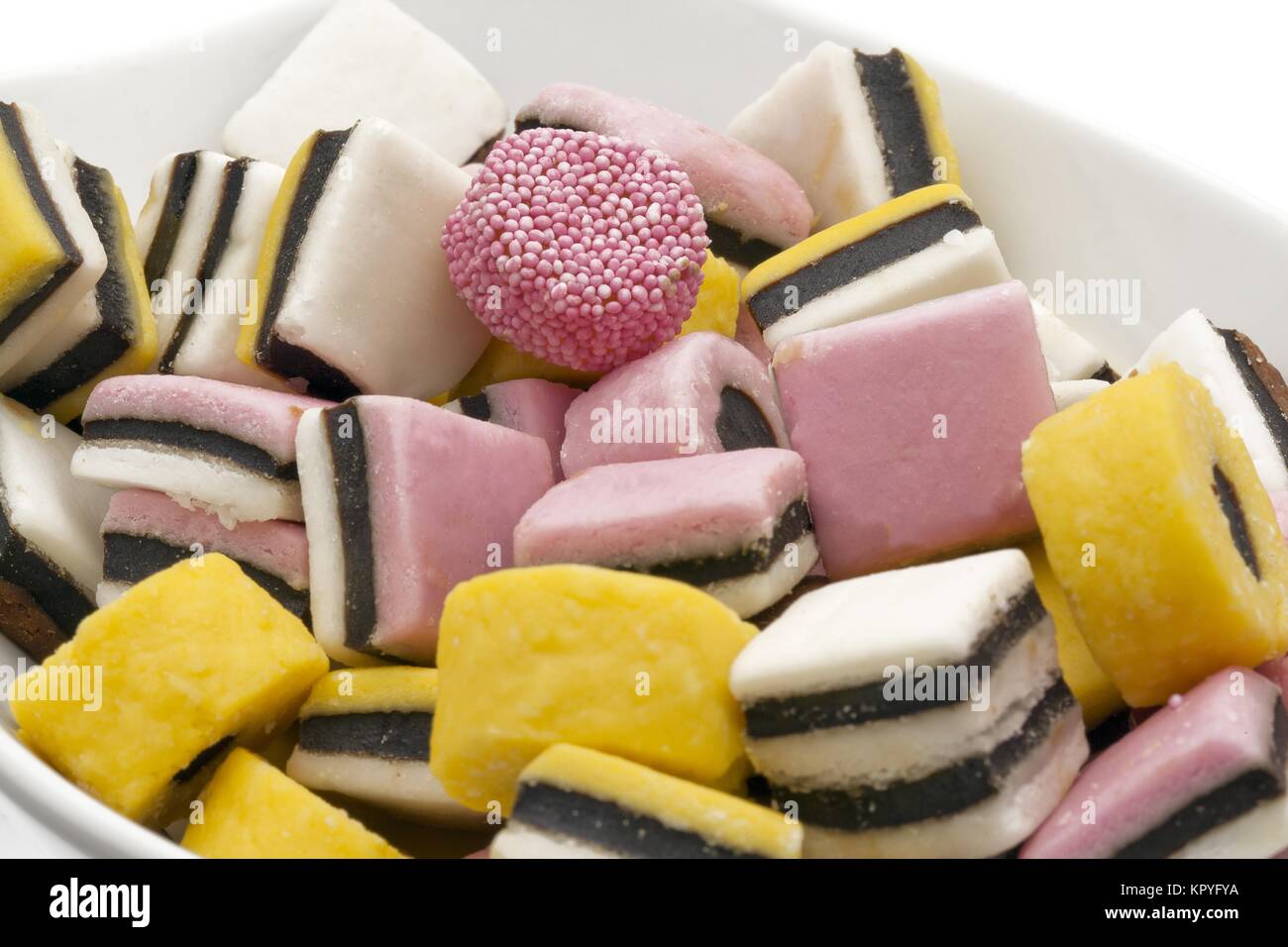 licorice candy close up Stock Photo Alamy
