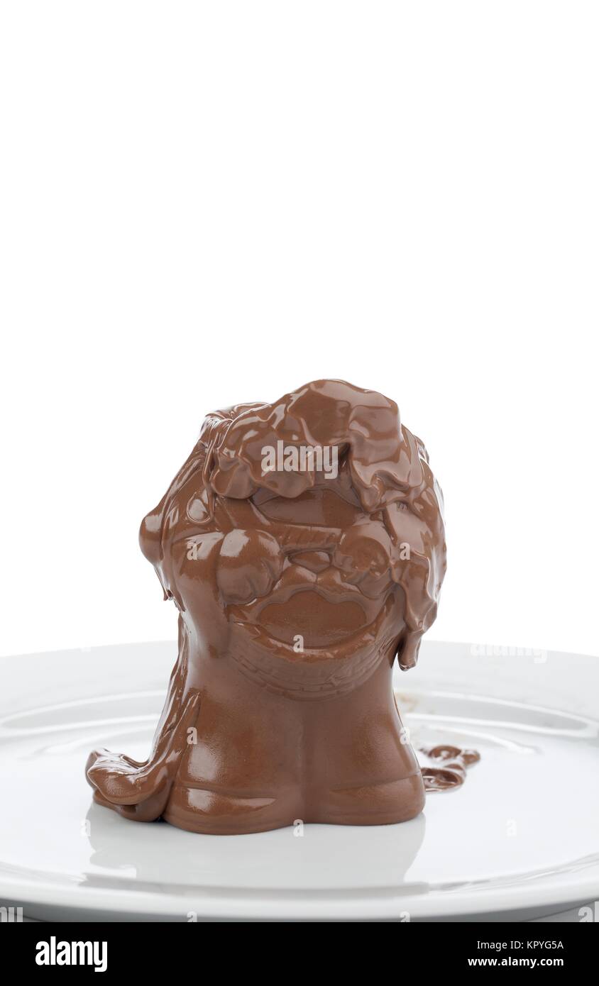 melting chocolate bunny Stock Photo - Alamy