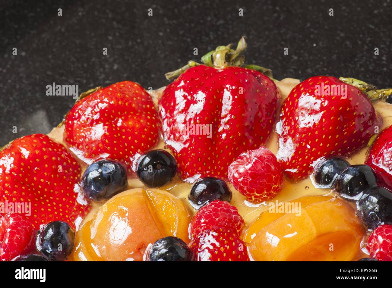 mixed fruit cake Stock Photo Alamy