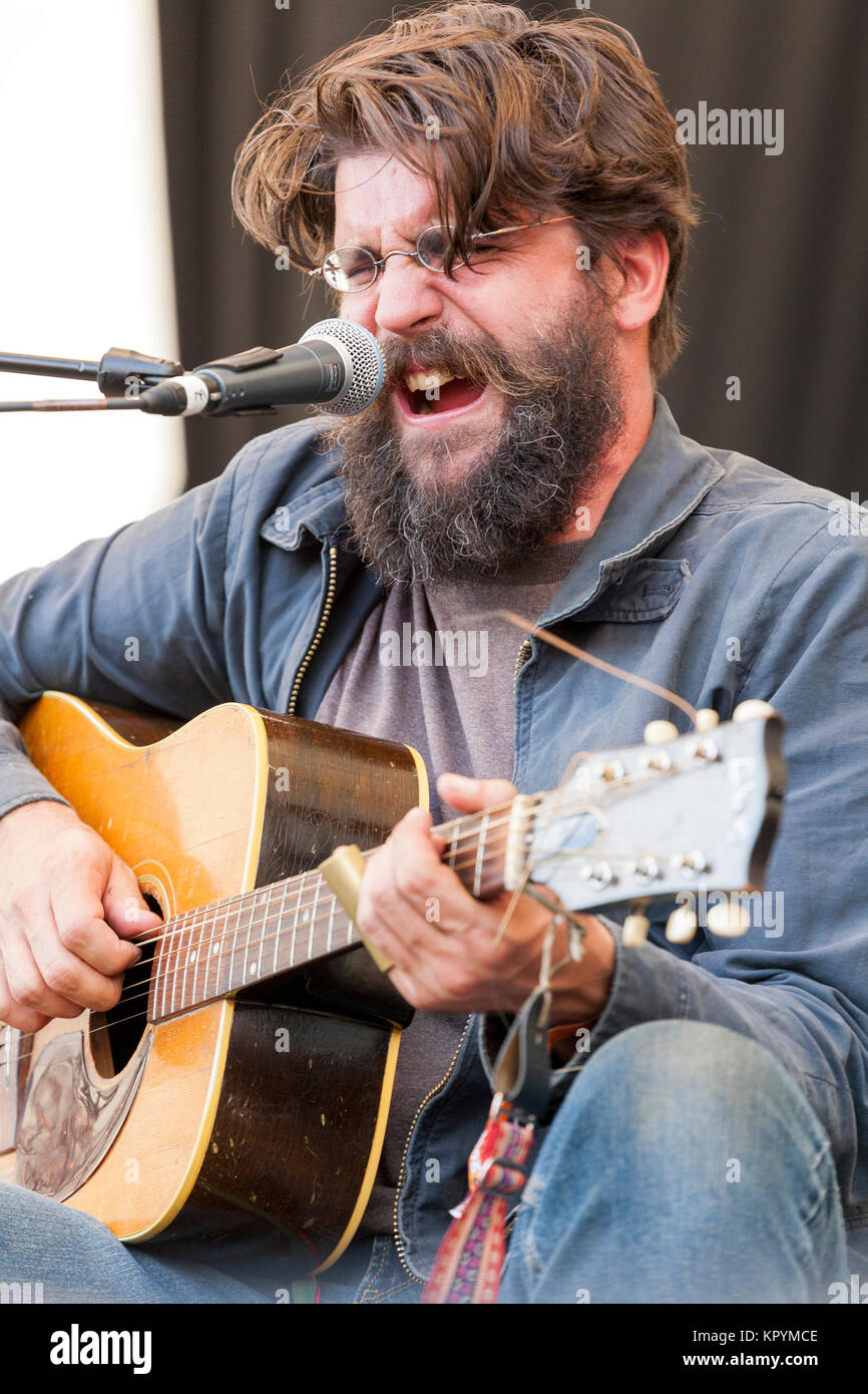 Judd Palmer, Agnostic Mountain Gospel Choir, The Big Chill, 2006 Stock Photo