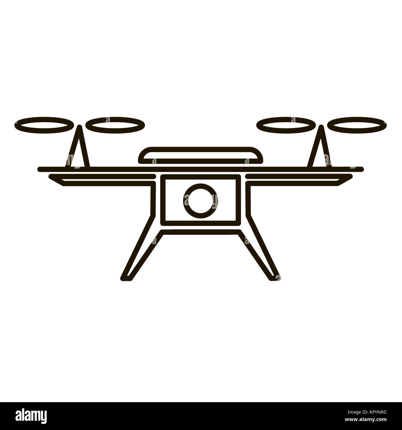 Photo and Video Air Drone Icon Stock Vector Image & Art - Alamy