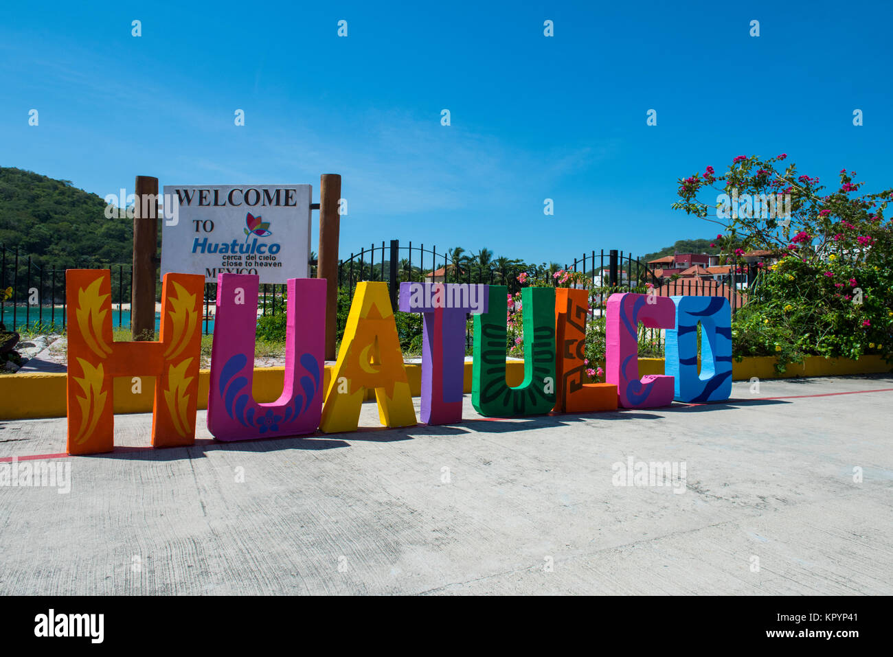 Mexico, Oaxaca, Huatulco. Stock Photo