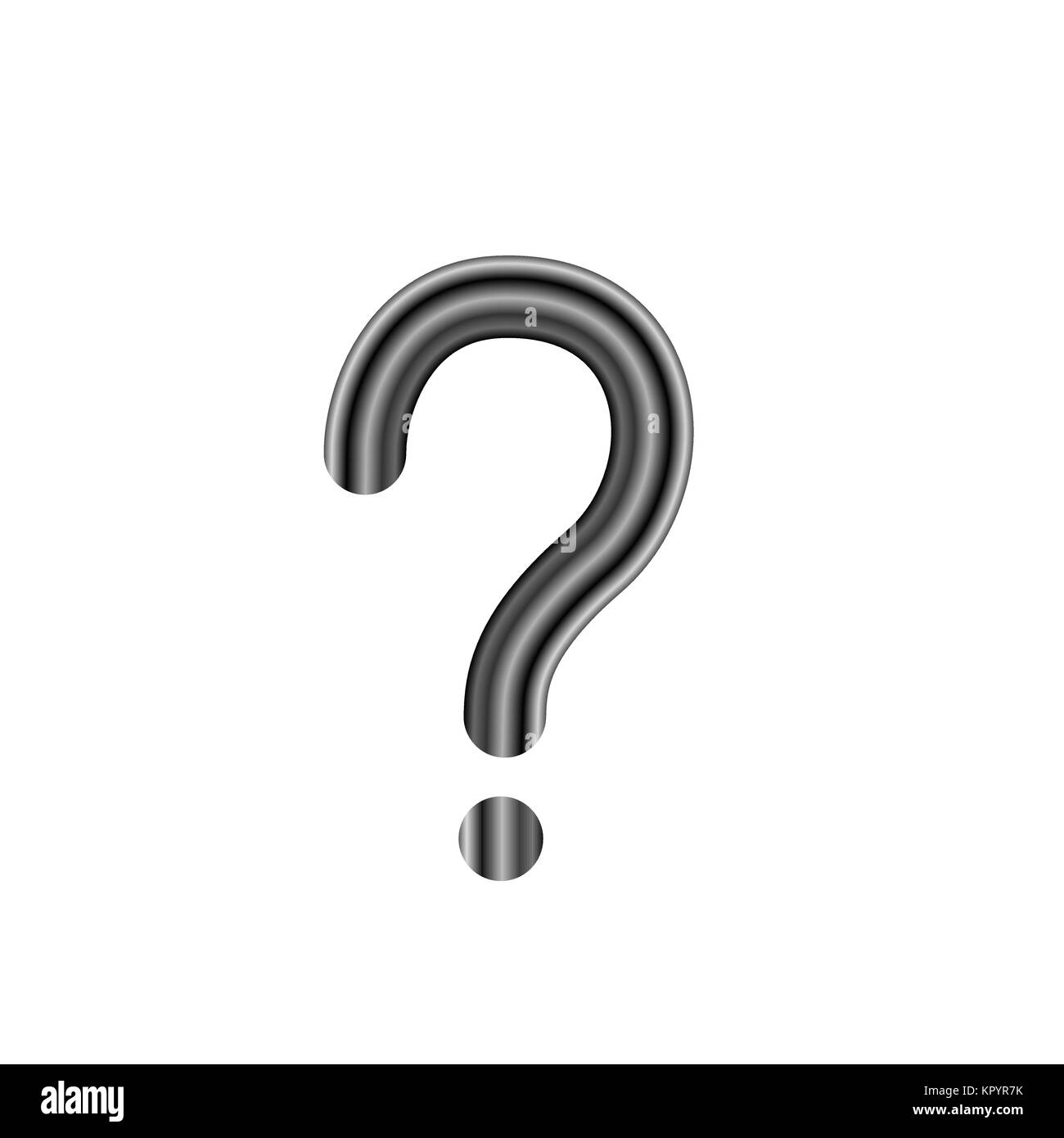 Question Mark Isolated Stock Vector Image & Art - Alamy