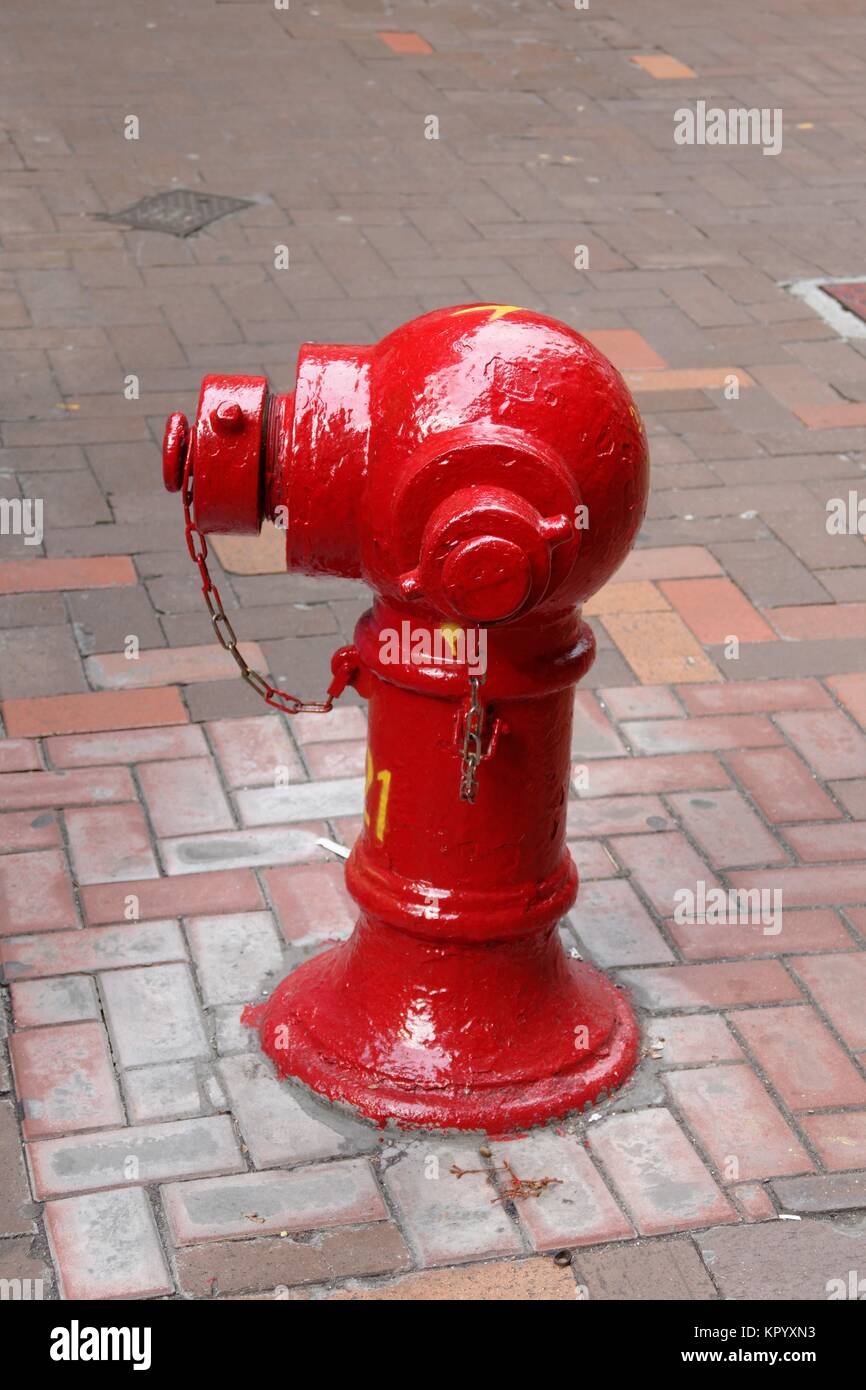 hydrant in hong kong Stock Photo