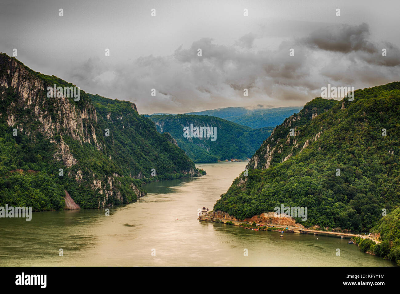Danube River Iron Gate Stock Photo Alamy