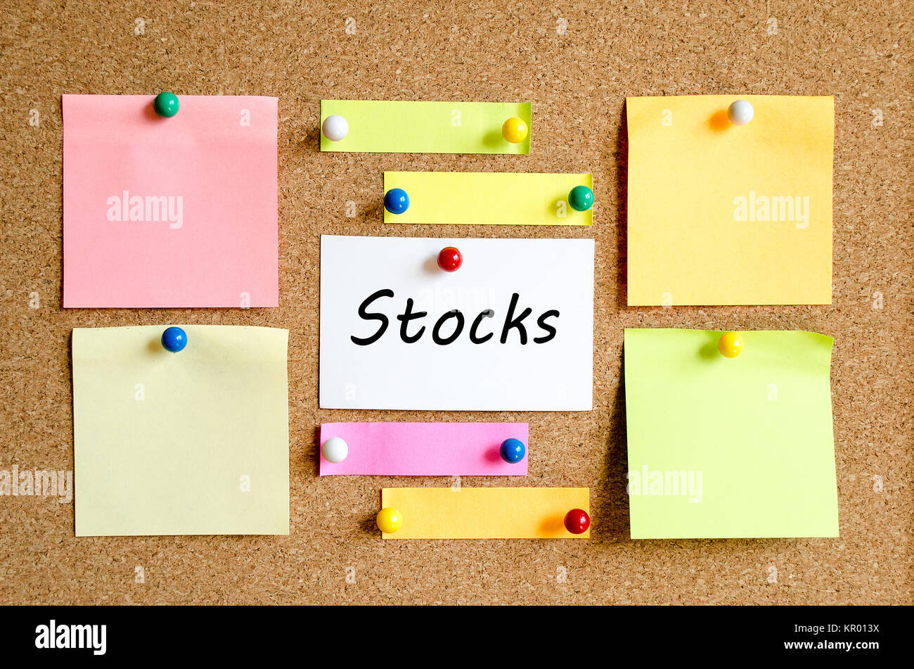 Sticky Note Stock Photo