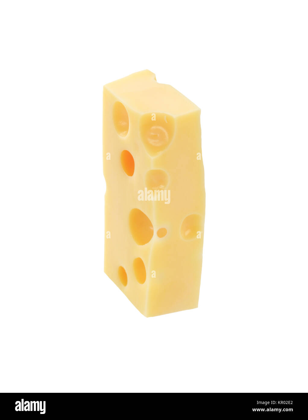 piece of Emmentaler cheese Stock Photo Alamy