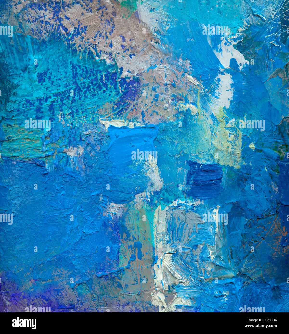 painting,paint impasto Stock Photo