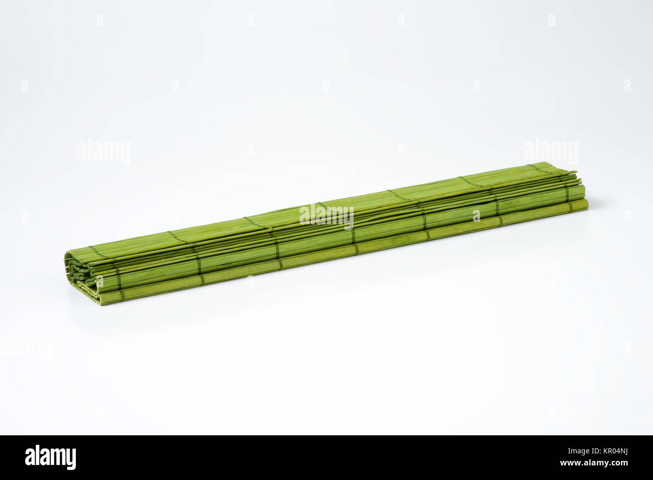 green bamboo placemat Stock Photo Alamy