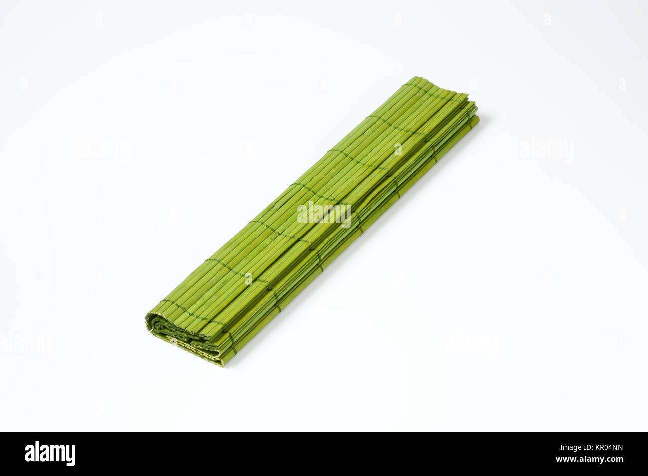 green bamboo placemat Stock Photo Alamy