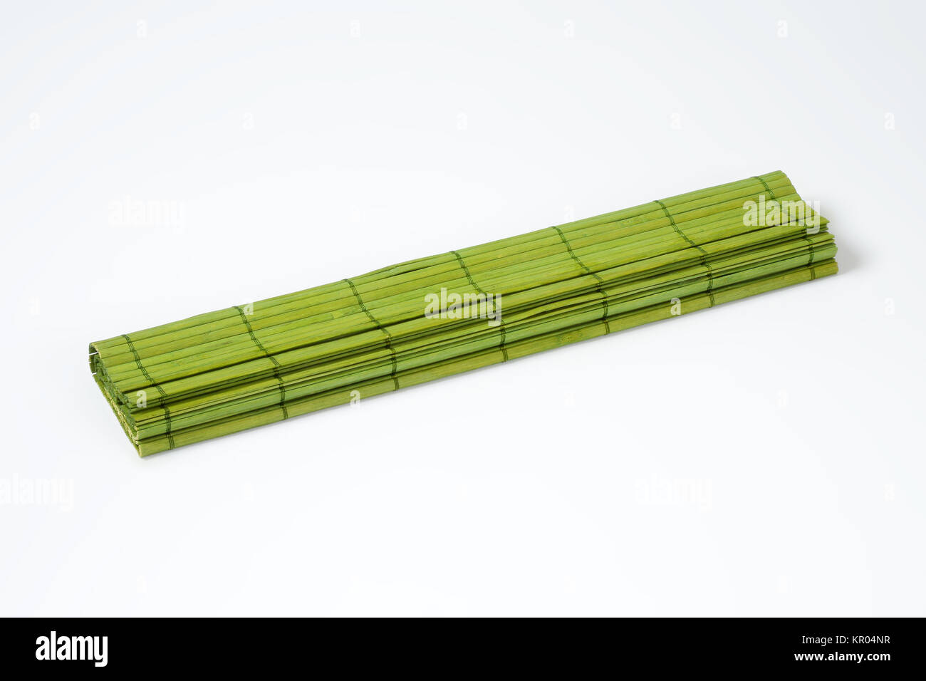 green bamboo placemat Stock Photo Alamy