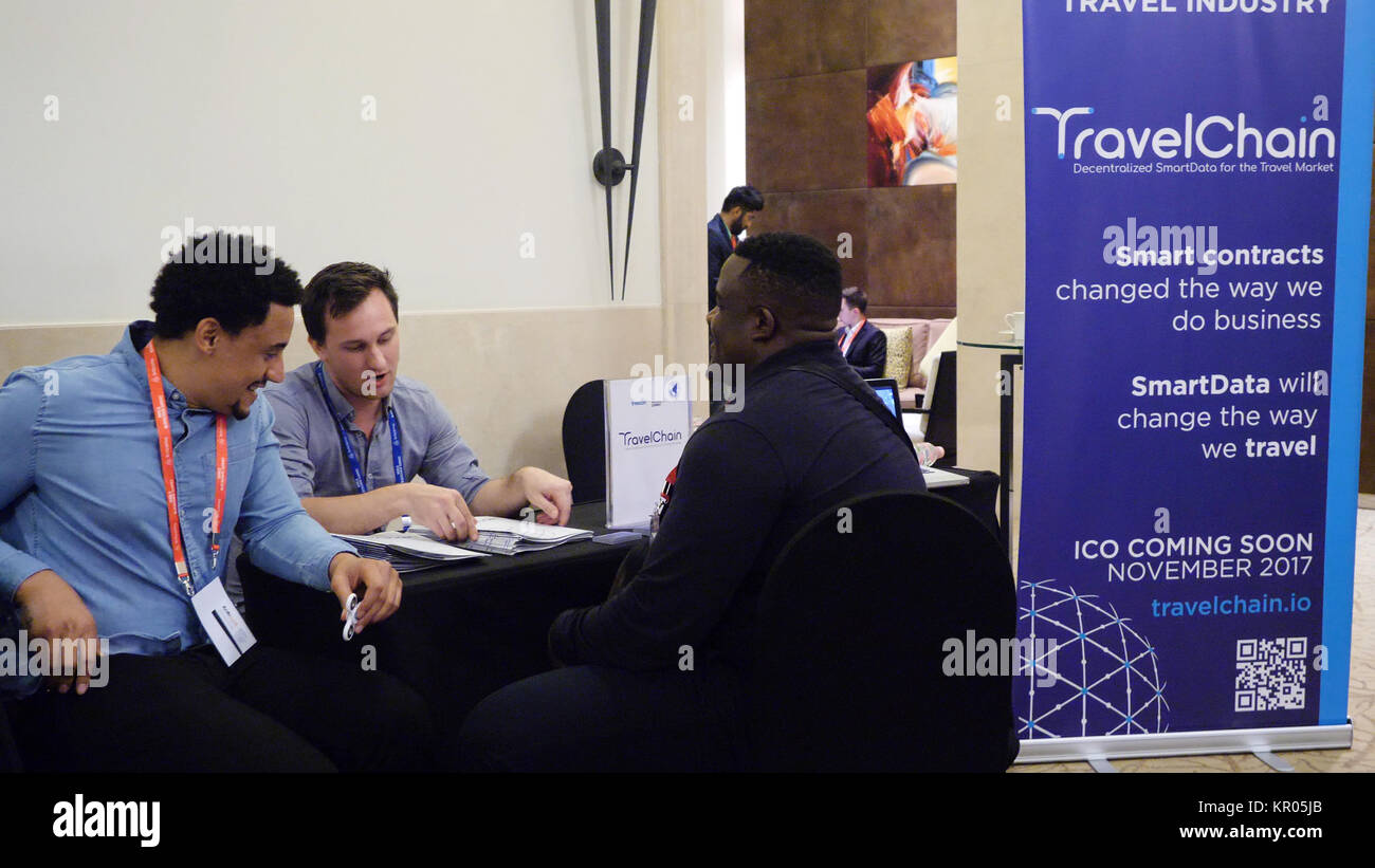 United Arab Emirates, Dubai - October 2017: Business Meeting and