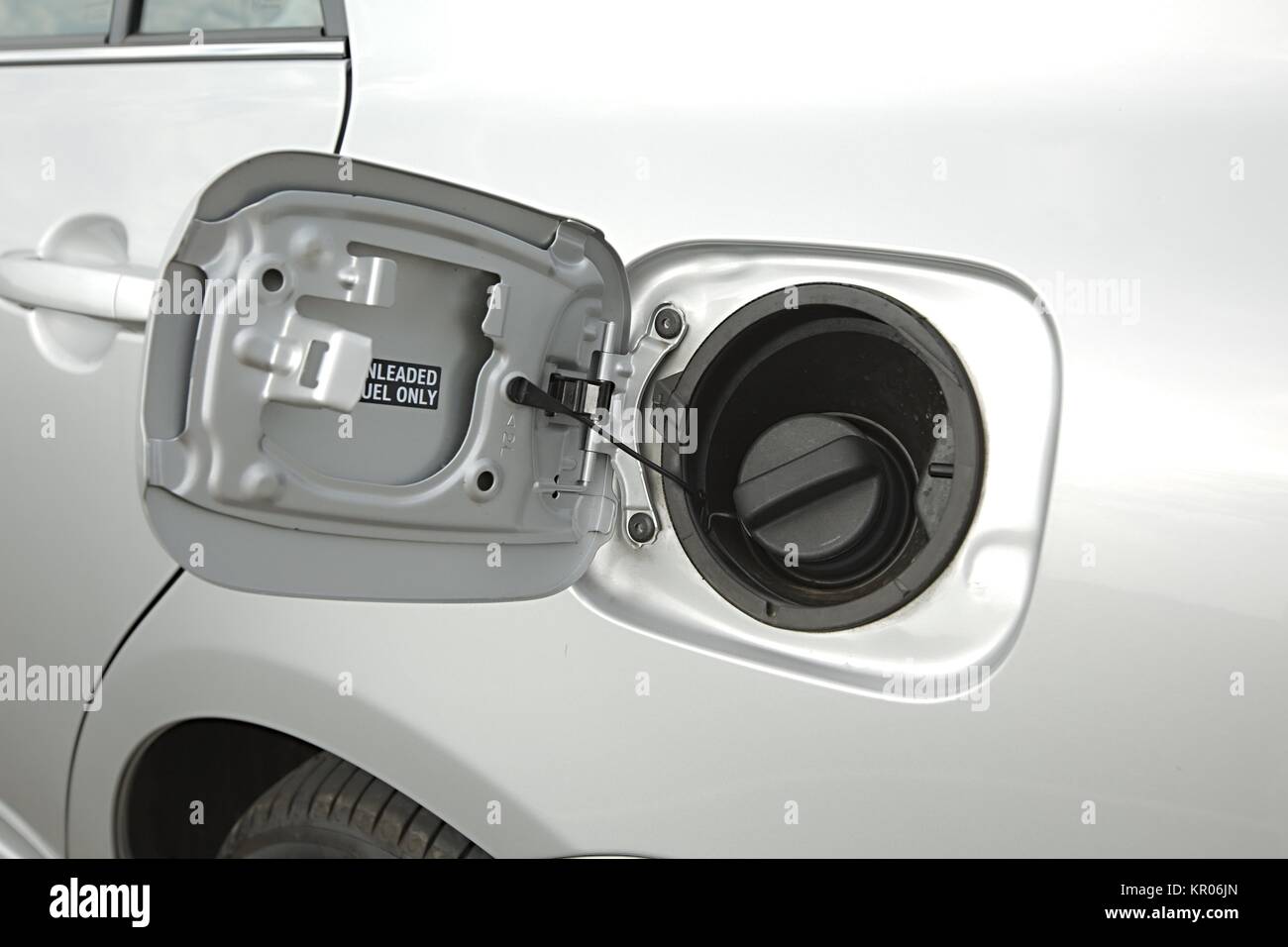 Fuel Tank of a car Stock Photo Alamy