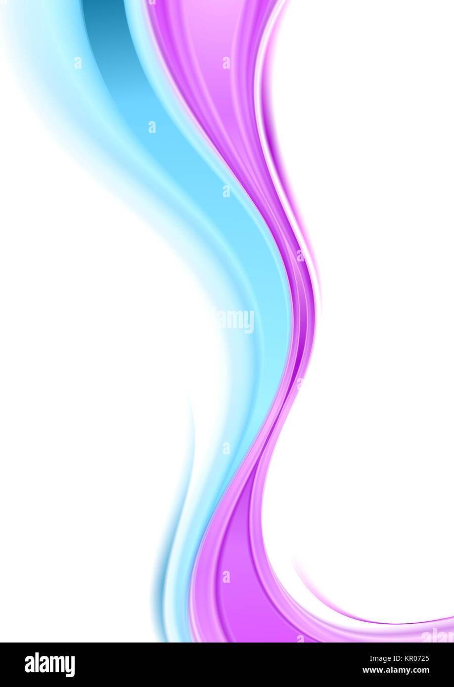 Abstract smooth waves bright background Stock Photo - Alamy