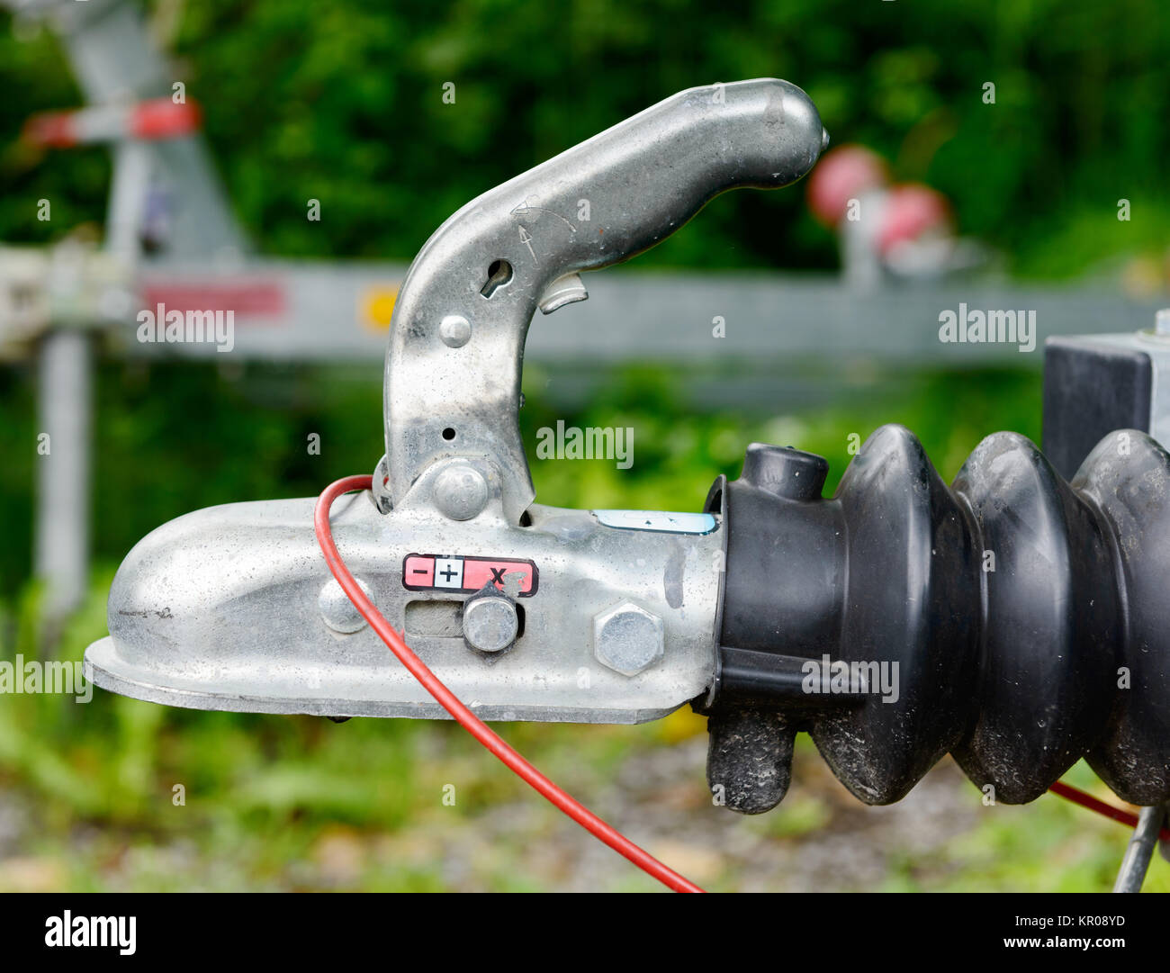 closeup trailer hook for boats Stock Photo Alamy