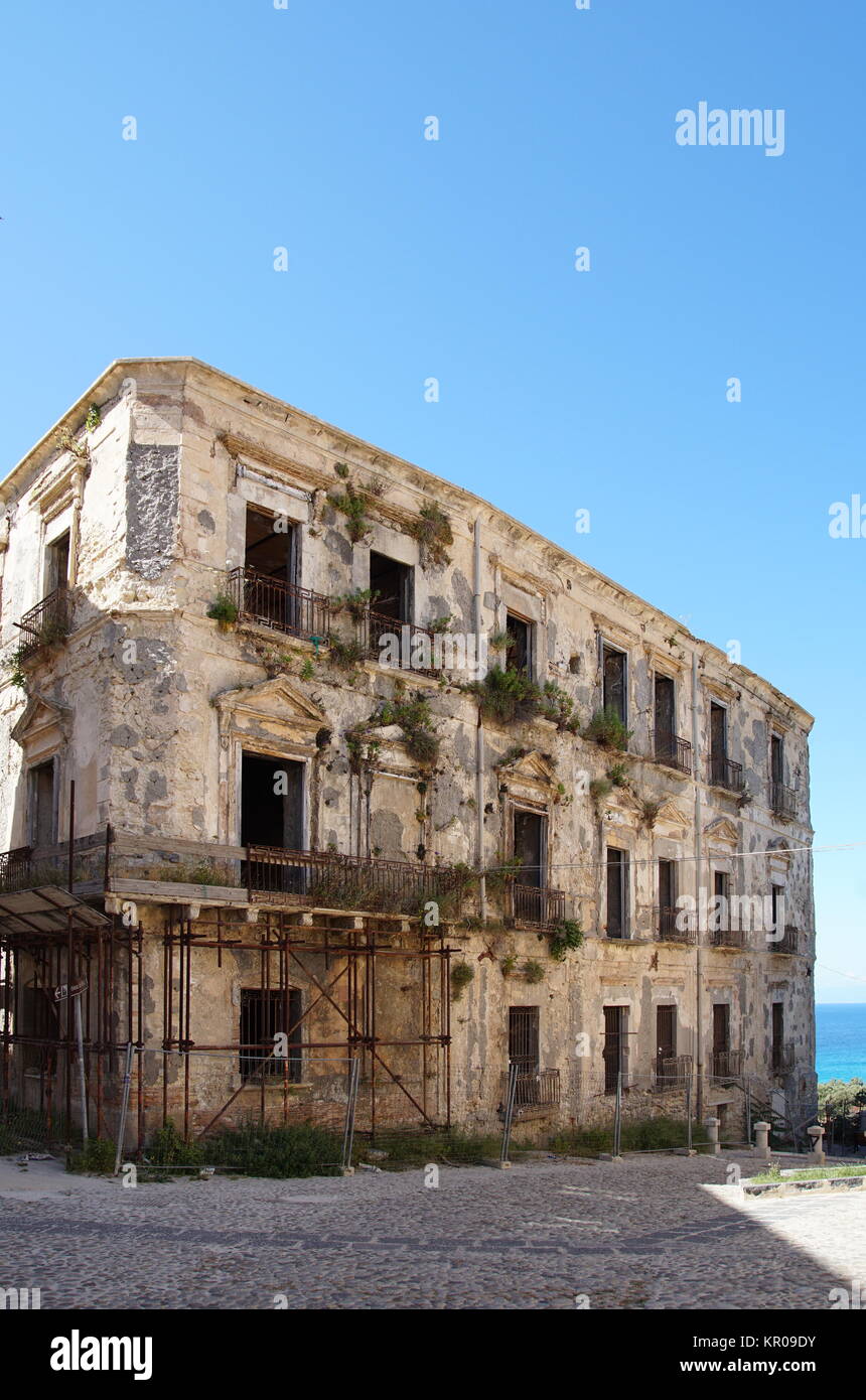 abandoned palace Stock Photo