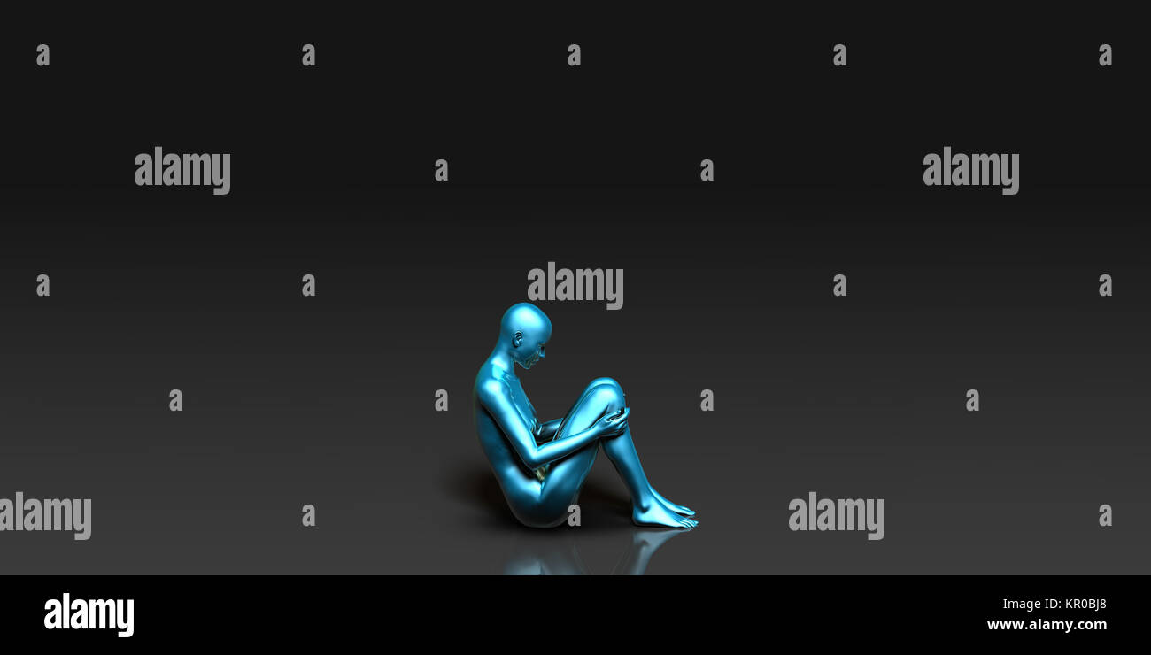 The Fetal Comfort Yoga Pose Stock Photo