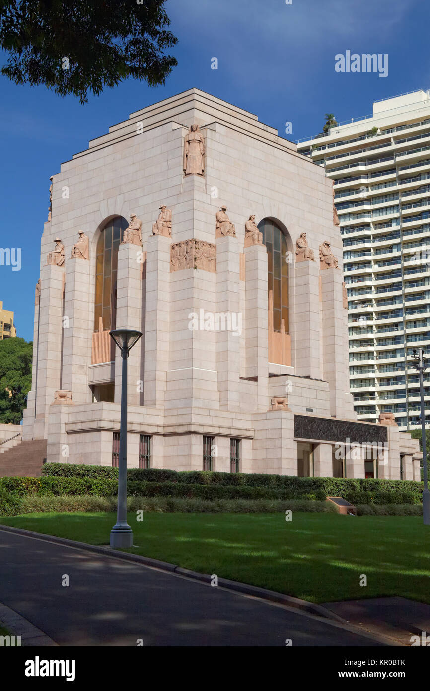 anzac memorial Stock Photo