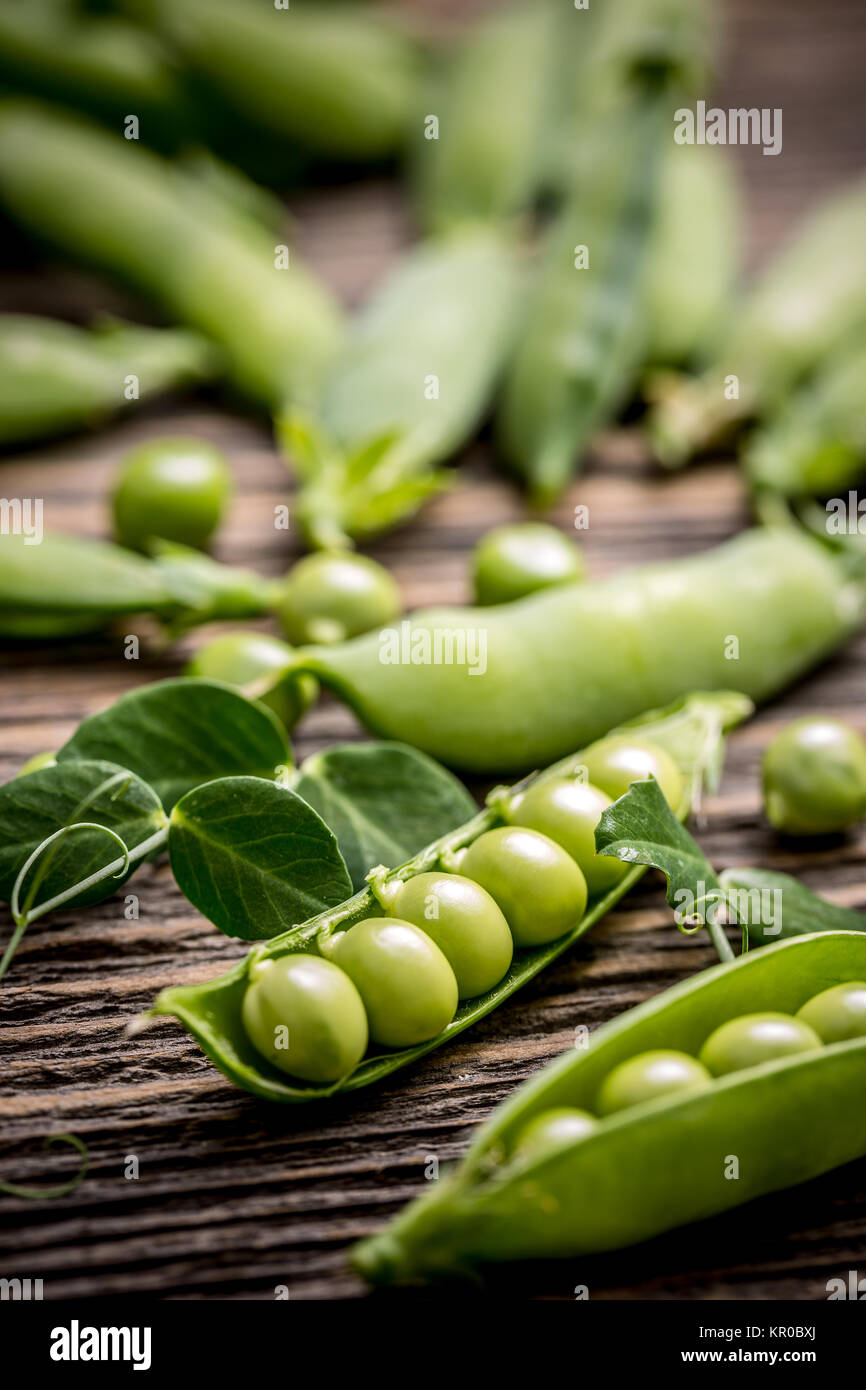 Green pea pods Stock Photo Alamy