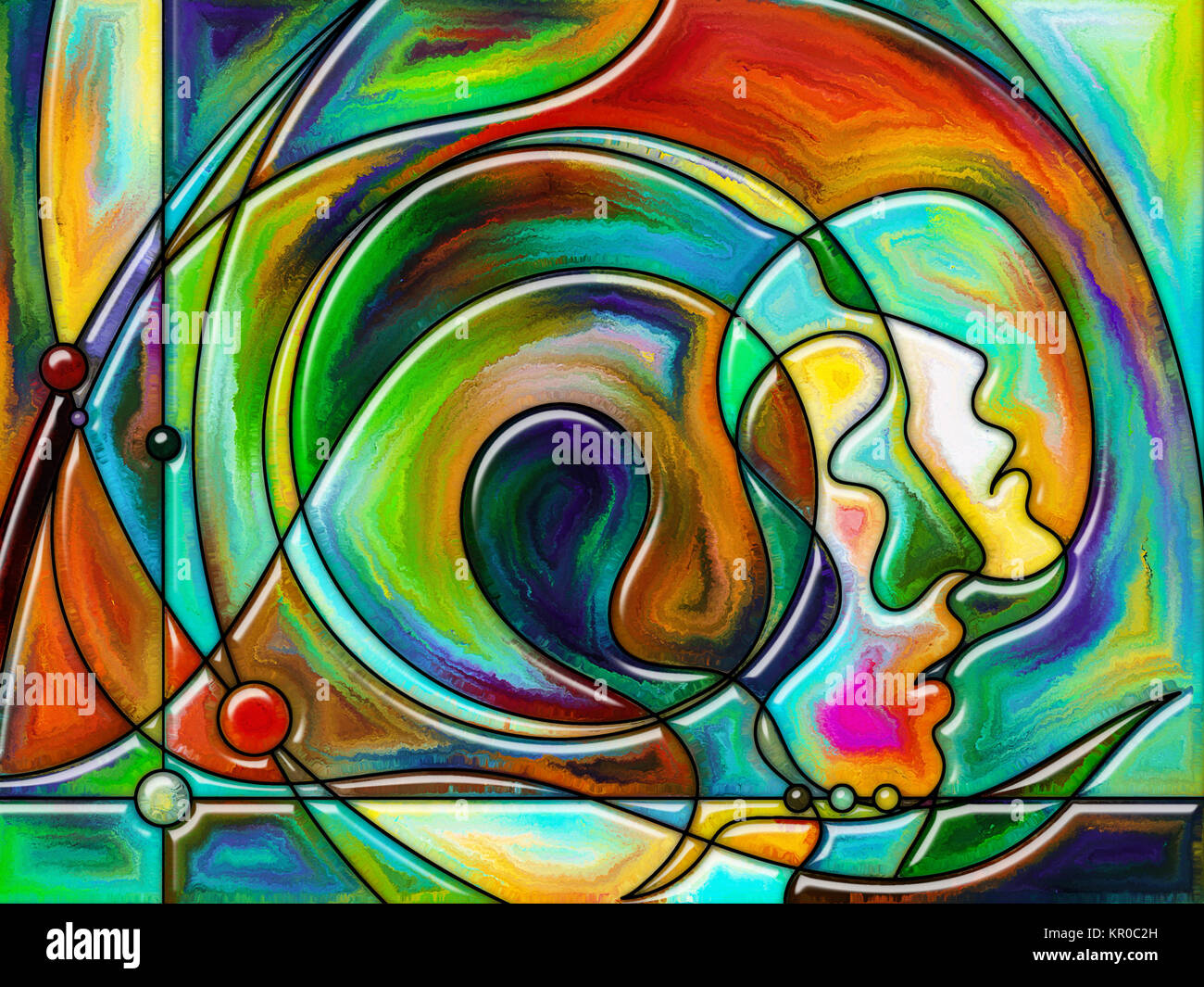 True Perception Reality of Perception Stock Photo - Alamy