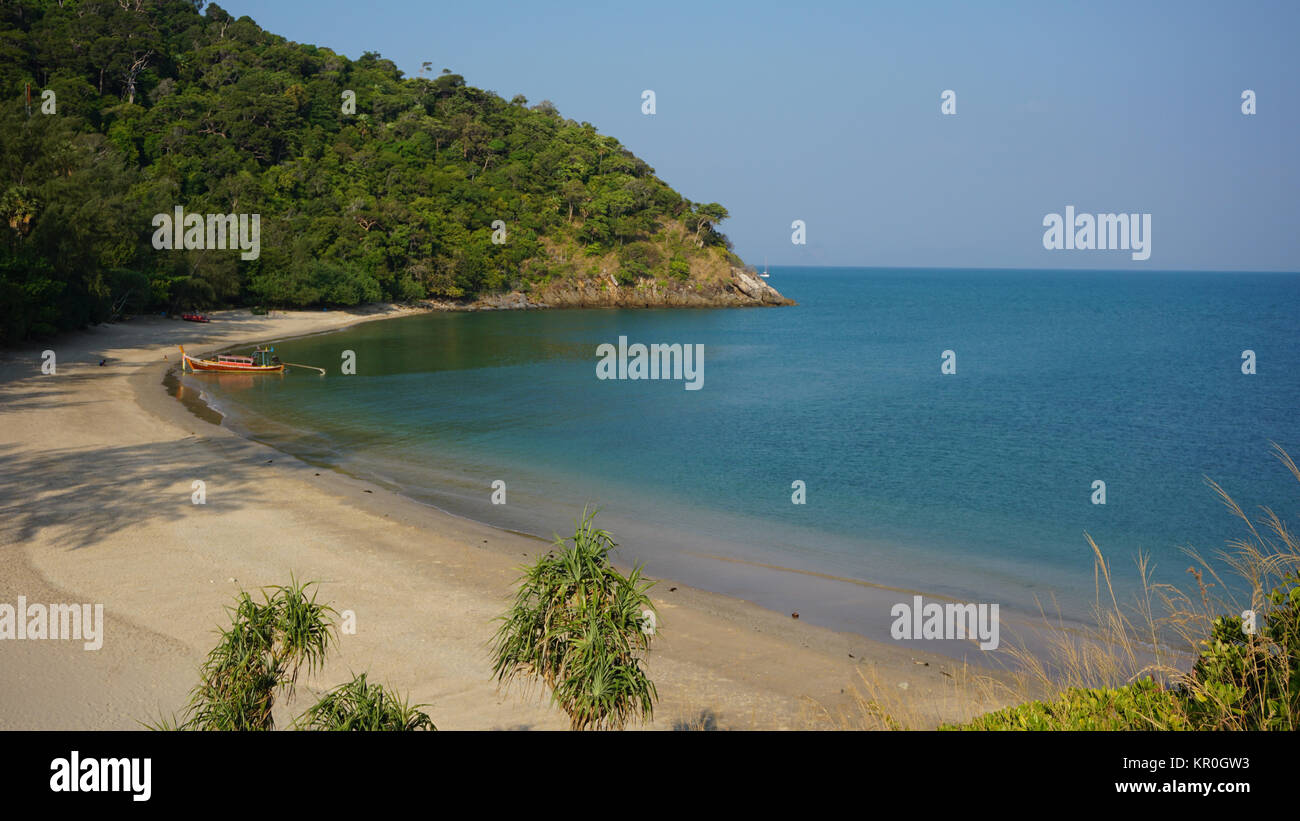 coast of ko lanta Stock Photo