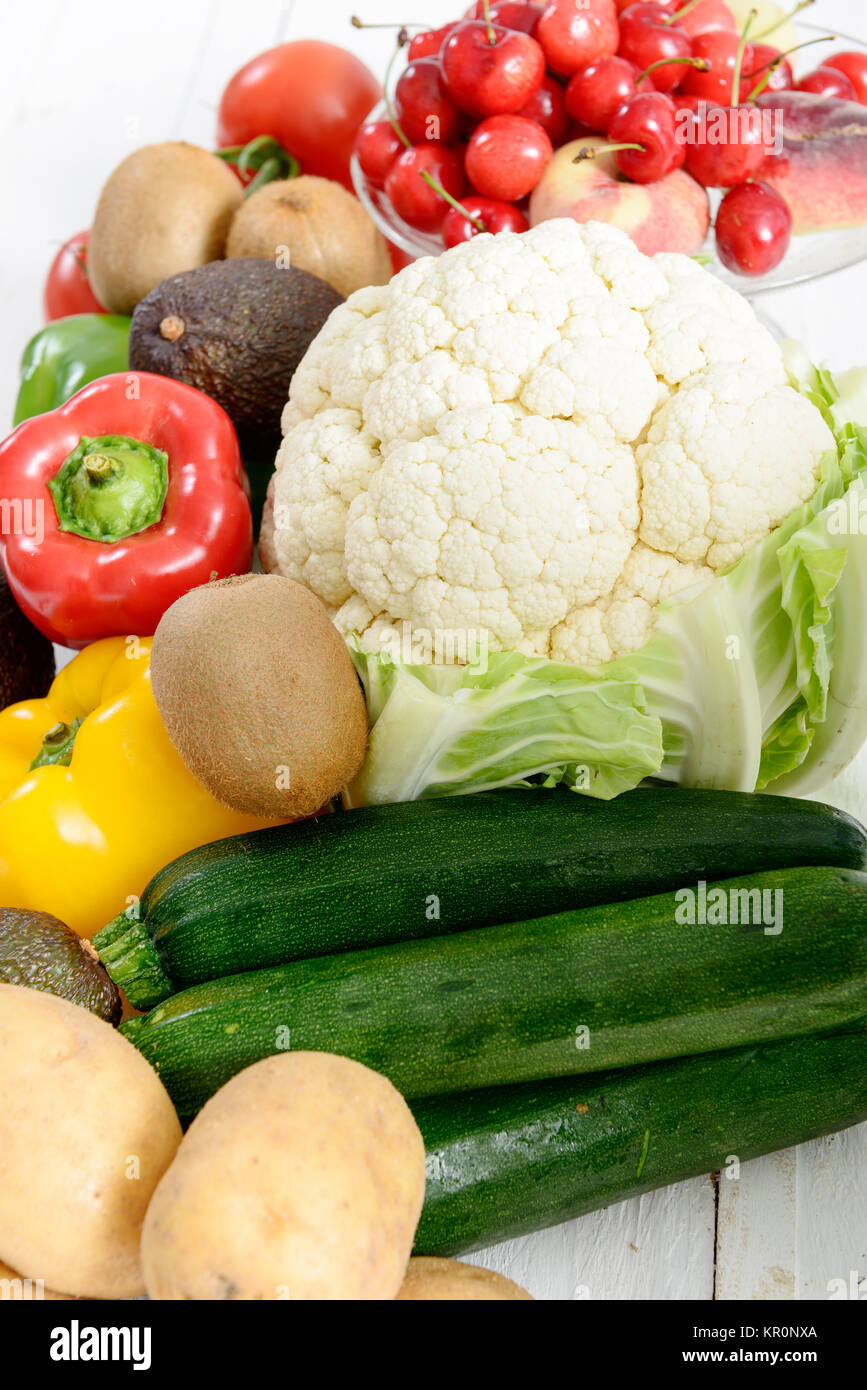 Assortment of fresh vegetables Stock Photo Alamy