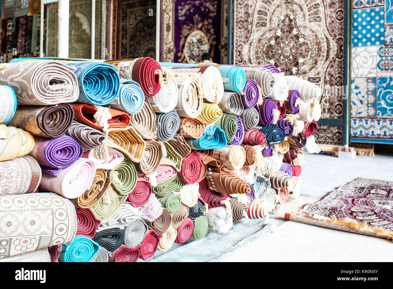 Rolled Up Rugs High Resolution Stock Photography and Images Alamy