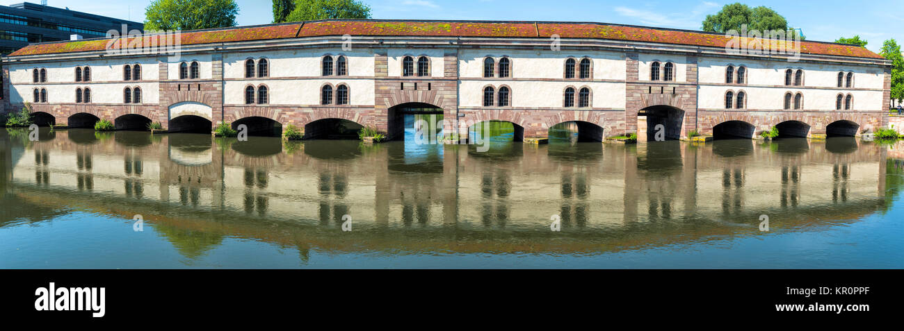 Barrage Vauban, Strasbourg, Alsace, Bas-Rhin Department, France Stock Photo
