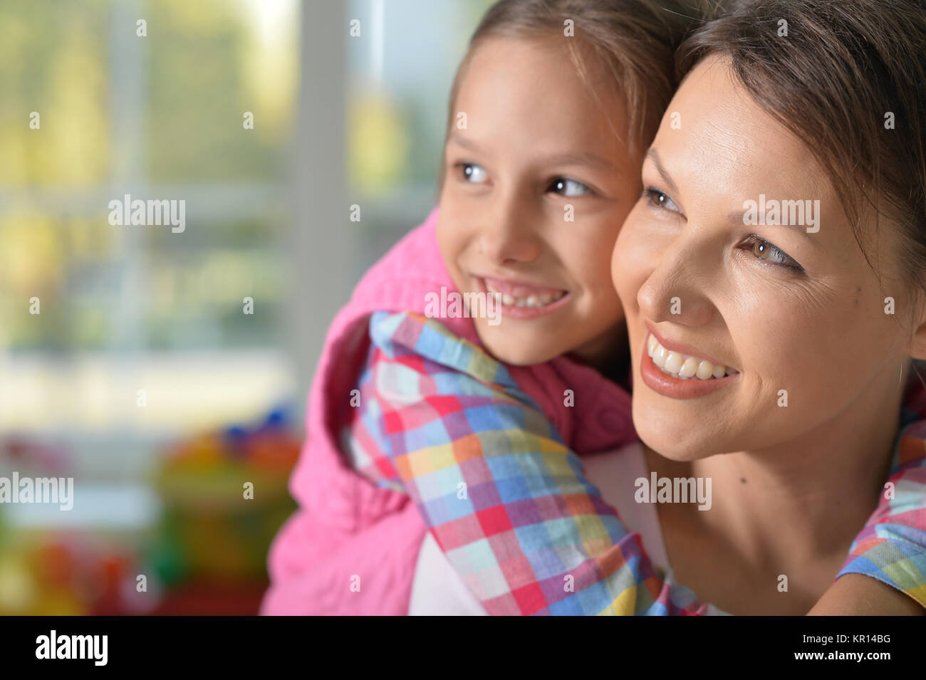 Portrait Of A Charming Little Girl With Mom Stock Photo Alamy portrait-of-a-charming-little-girl-with-mom-stock-photo-alamy