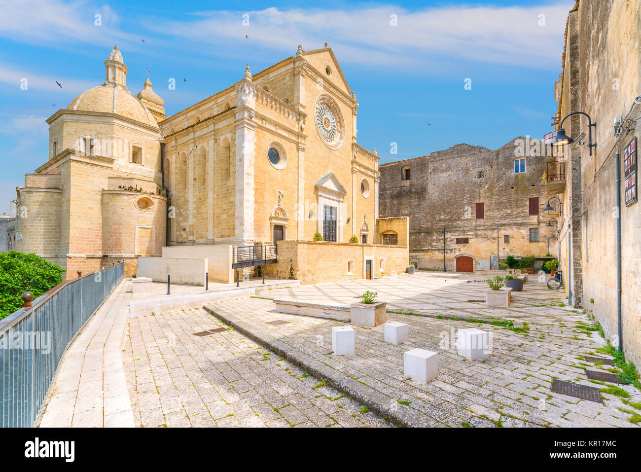 Cathedral of Gravina in Puglia, province of Bari, Apulia, southern Italy. Stock Photo