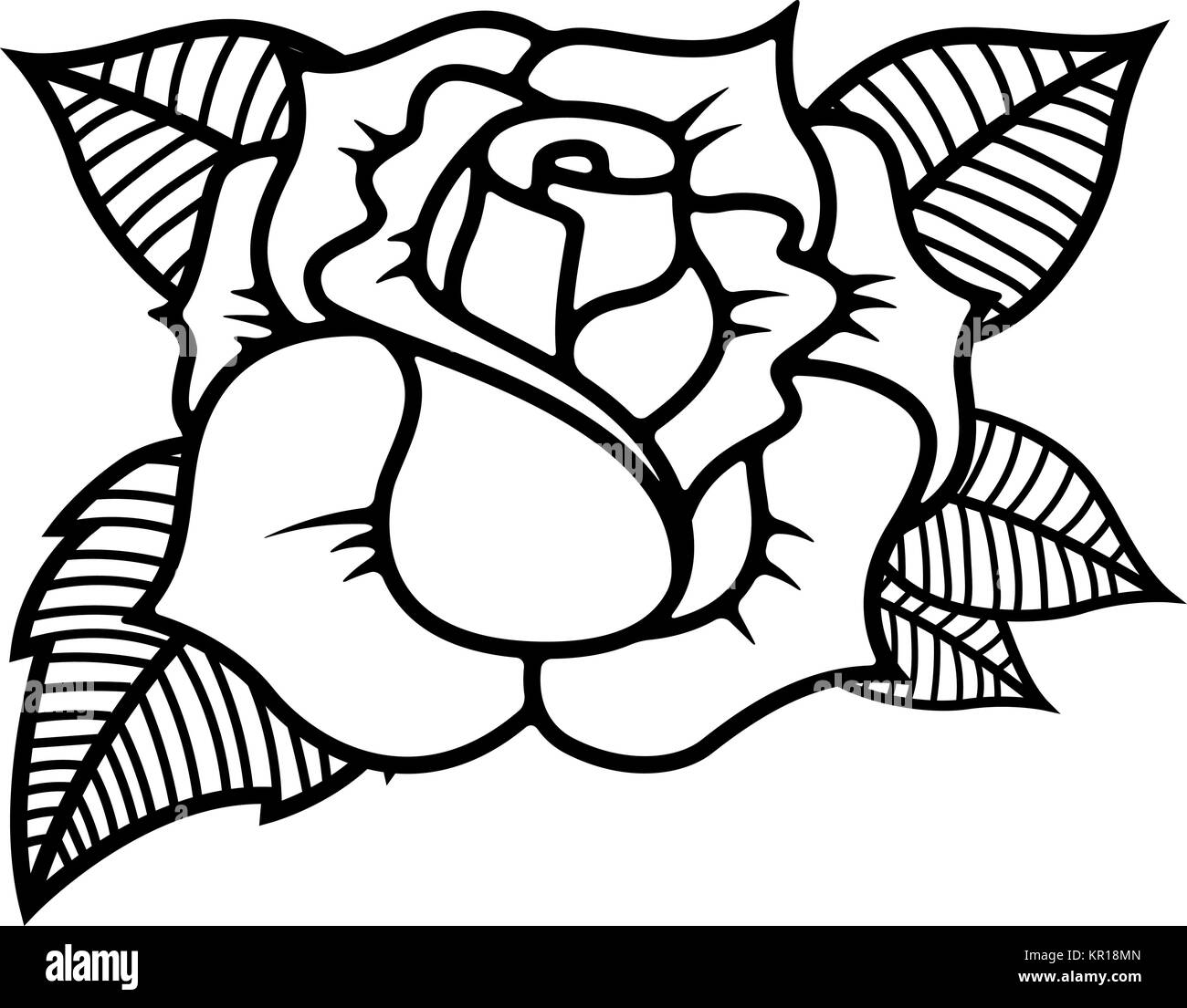 Share more than 80 rose stencil tattoo - thtantai2