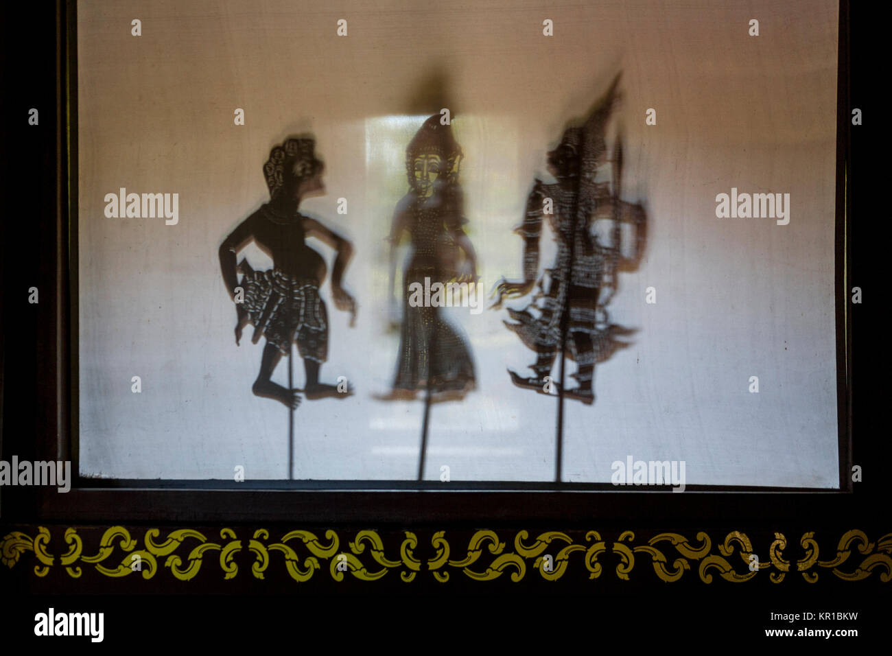 Southeast Asia shadow puppet Stock Photo Alamy