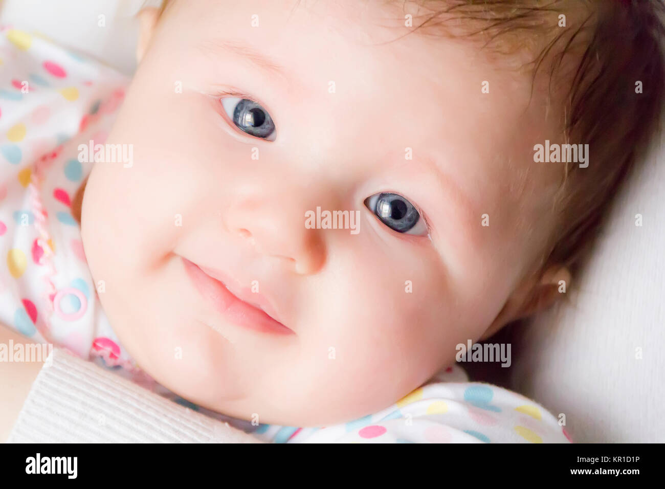 Cute newborn Stock Photo