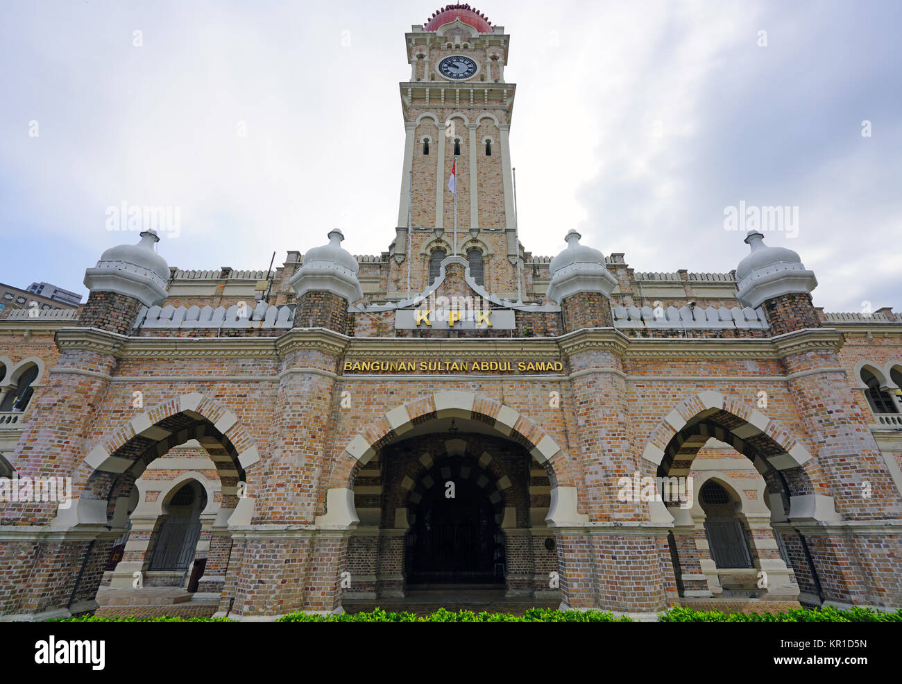 View of the Sultan Abdul Samad building near Merdeka Square in 