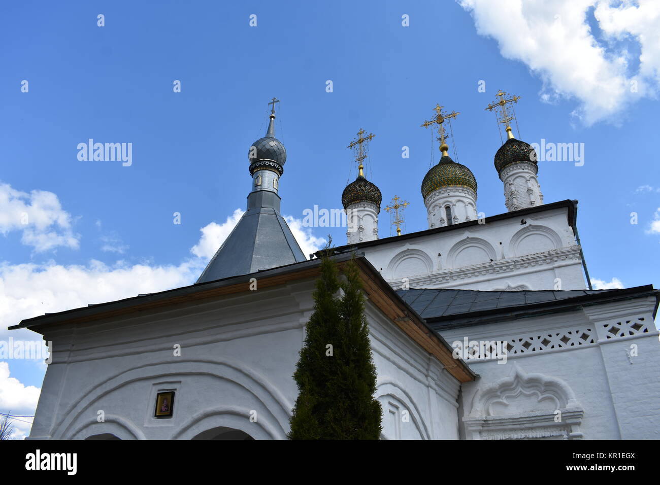 Sretensky monastery, Gorohovets, Vladimir region, Russia. Stock Photo