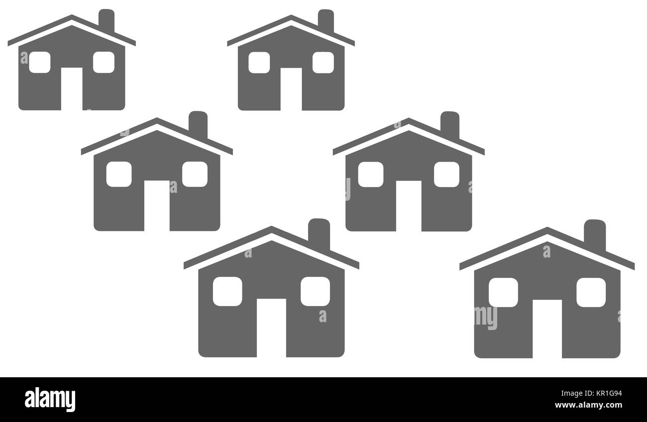 Street of houses Stock Photo - Alamy