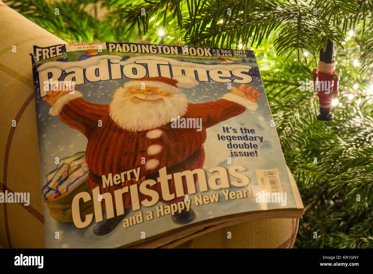 Radio Times Christmas 2017 edition Stock Photo Alamy