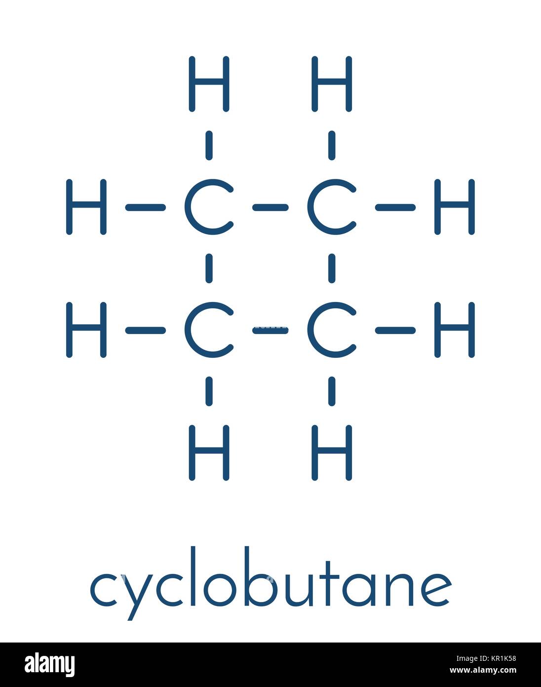 Butane Skeletal Formula